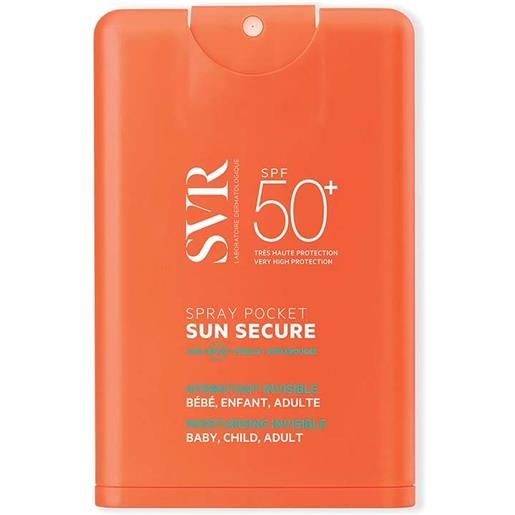 SVR Sole svr sun secure - spray pocket spf50+ protezione solare tascabile, 20ml