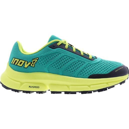 Inov 8 - scarpe da trail running - trailfly ultra g 280 m blue / yellow per uomo - taglia 42,42.5,43,44,44.5,45