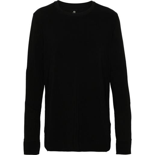 Thom Krom t-shirt a maniche lunghe - nero