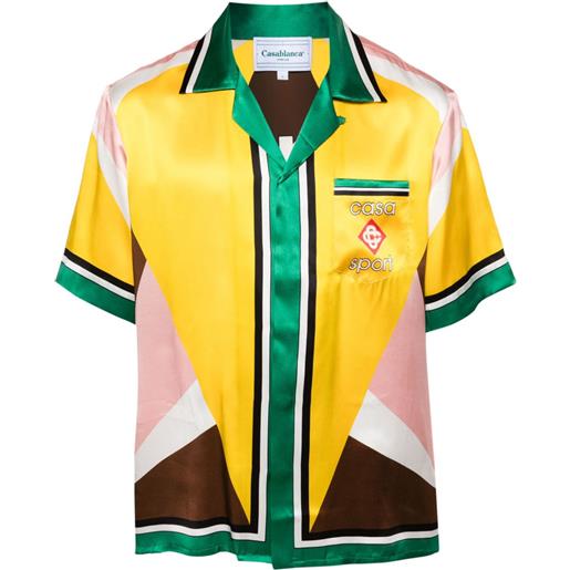 Casablanca camicia casa sport - giallo