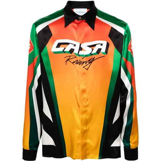 Casablanca camicia sport - arancione