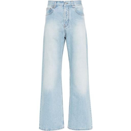 Jacquemus jeans le de nîmes droit dritti - blu