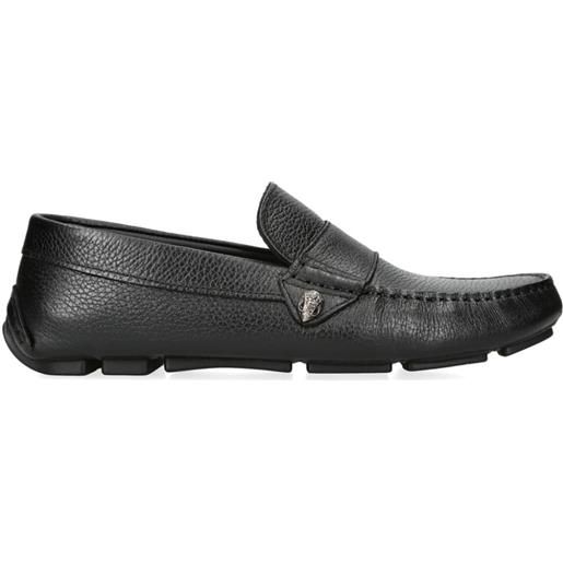 Kurt Geiger London mocassini in pelle stirling - nero