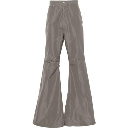 Rick Owens pantaloni geth svasati - grigio