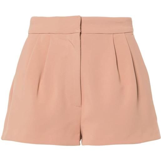 Elisabetta Franchi shorts con applicazione - rosa
