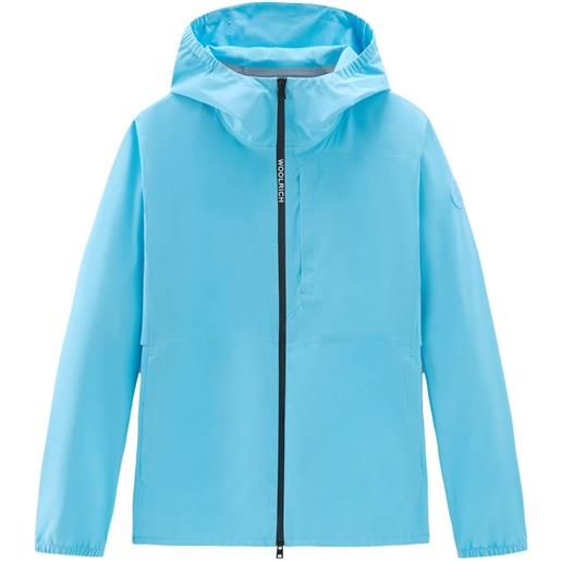 Woolrich giacca a vento pacific - blu