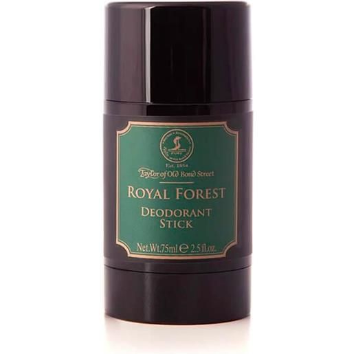 Taylor of old bond street deodorante stick royal forest 75ml