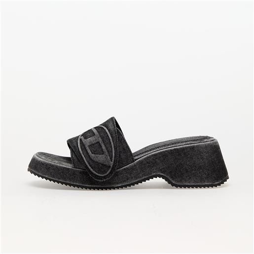 Diesel oval d sa-oval d pf w sandals black denim