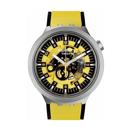 Swatch orologio big bold irony sb07s109 bolden yellow