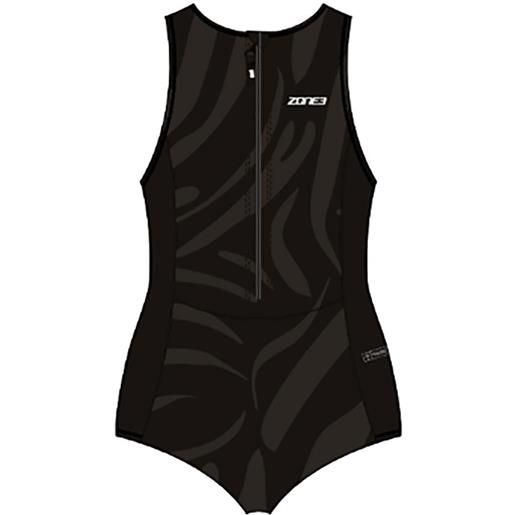 Zone3 yulex® sleeveless swimsuit nero uk 8 donna