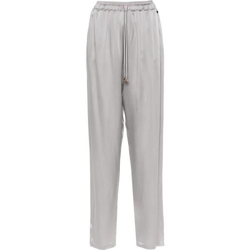 Elisabetta Franchi pantaloni affusolati - grigio