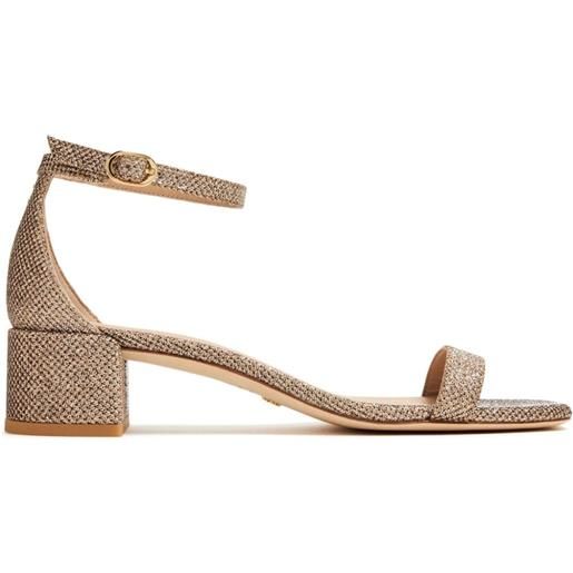 Stuart Weitzman sandali nearlynude 35mm - oro