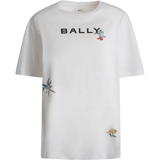 Bally t-shirt con stampa - bianco