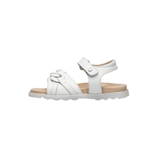 Naturino heet-sandalo in pelle con catena on tone bianco 25