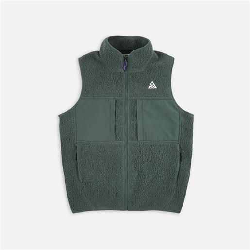 Nike acg arctic wolf vest vintage green/vintage green/summit white uomo