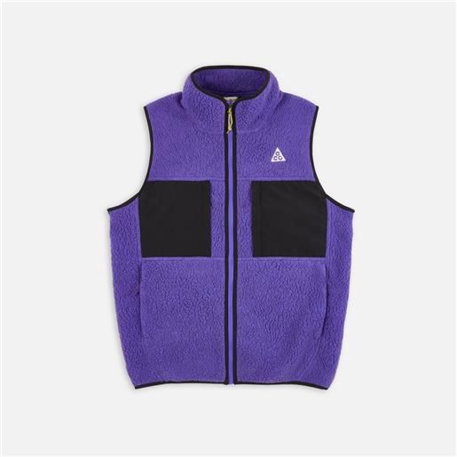 Nike acg arctic wolf vest persian violet/black/summit white uomo