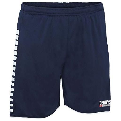 Derbystar hyper - pantaloncini da bermuda, unisex, unisex - adulto, 6066070910, bianco/navy, xxl