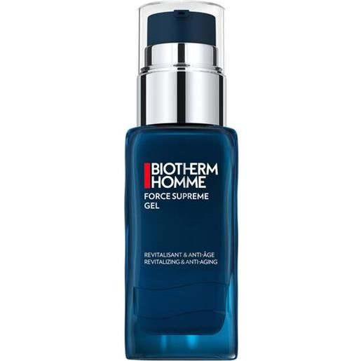 Biotherm gel viso idratante anti-invecchiamento homme (force supreme gel) 50 ml