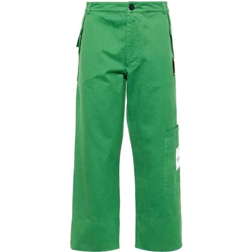 A-COLD-WALL* pantaloni uniform dritti - verde