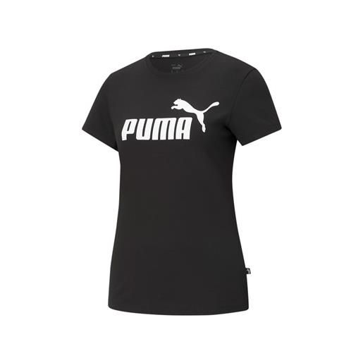 PUMA t-shirt con logo essentials donna puma