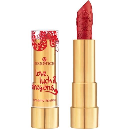 Essence labbra lipstick creamy lipstick 02 dragons dream in red