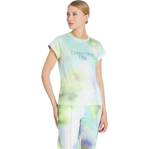 TWINSET t-shirt in cotone con logo