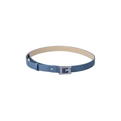 Guess cintura fibbia logo h25 bw7576lea25 blu (l(105cm))
