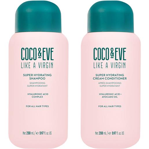 COCO & EVE super hydration duo kit cofanetti per capelli