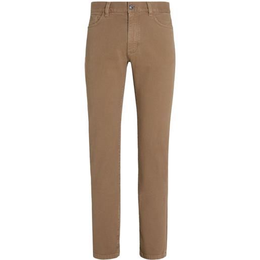 Zegna jeans slim roccia - toni neutri