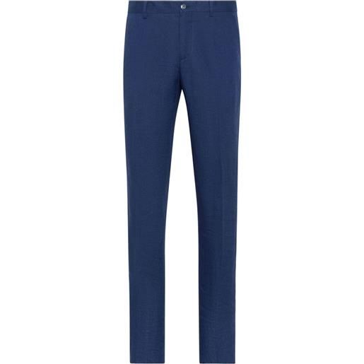 Philipp Plein pantaloni sartoriali - blu
