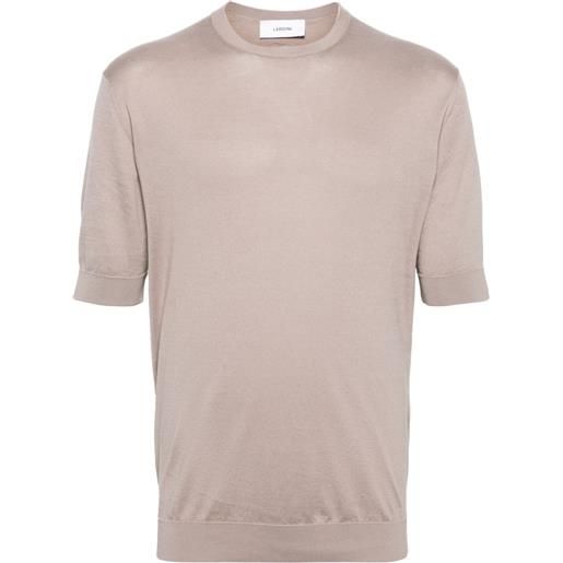 Lardini t-shirt girocollo - grigio