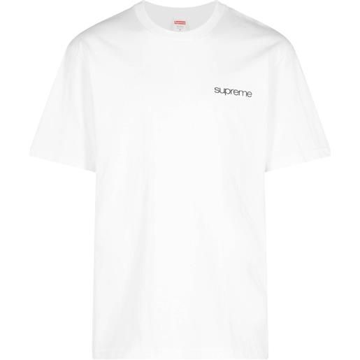 Supreme t-shirt con stampa - bianco