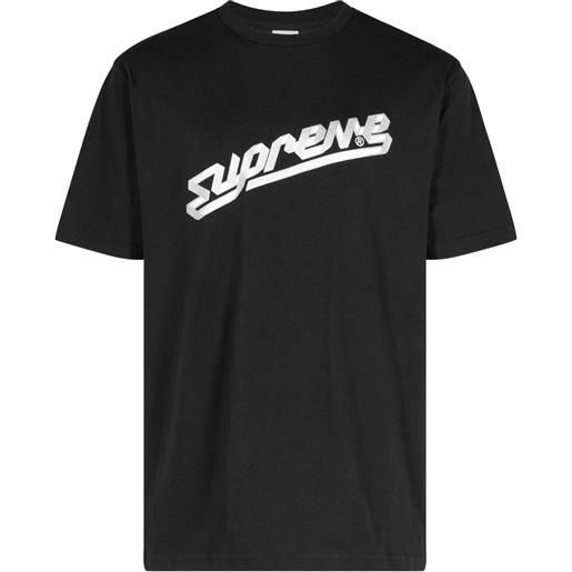 Supreme t-shirt con stampa - nero