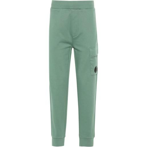 C.P. Company pantaloni sportivi con applicazione - verde