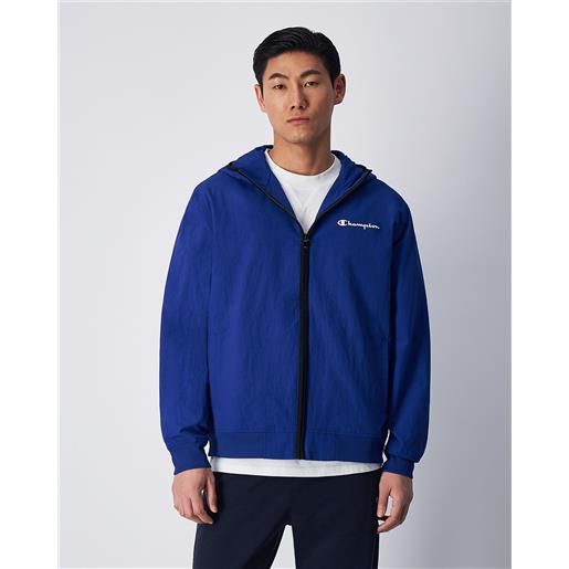 Champion giacca con cappuccio full-zip blu uomo