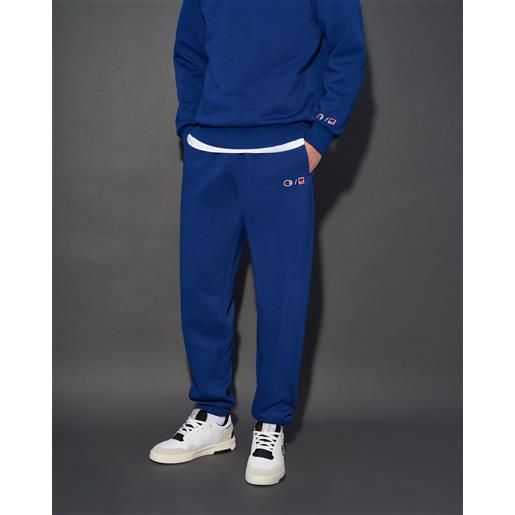 Champion x coca-cola® pantaloni joggers blu uomo
