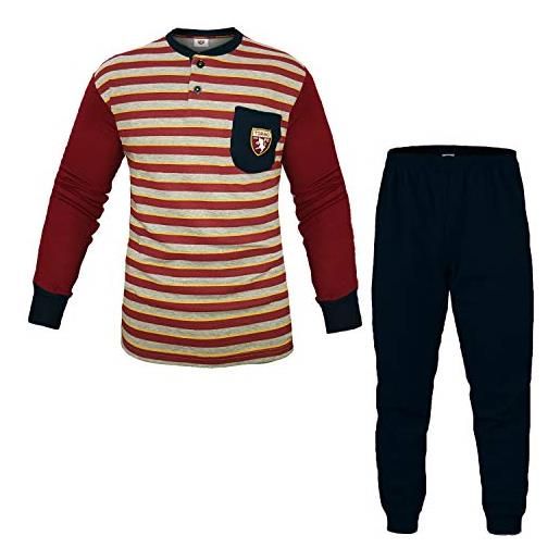 TORINO FC fc torino pigiama ragazzo in caldo cotone prodotto ufficiale art. To15083 (14 anni, grigio)