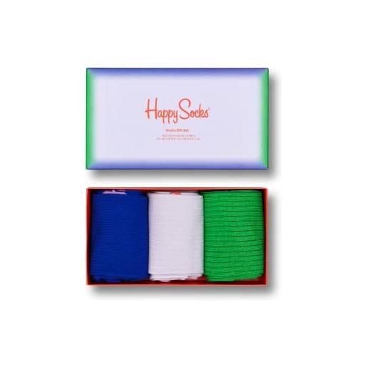 Happy Socks calzini colorati e divertenti 3-pack color smash socks gift set taglia 36-40