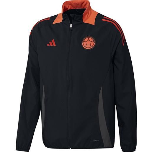 Adidas colombia 23/24 tracksuit jacket pre match arancione 2xl
