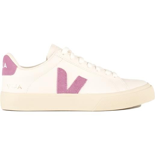 Veja campo chromefree leather white mulberry