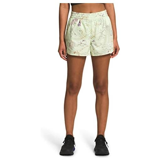 The North Face limitless run pantaloncini limecreamvalleyfloorprint xxl