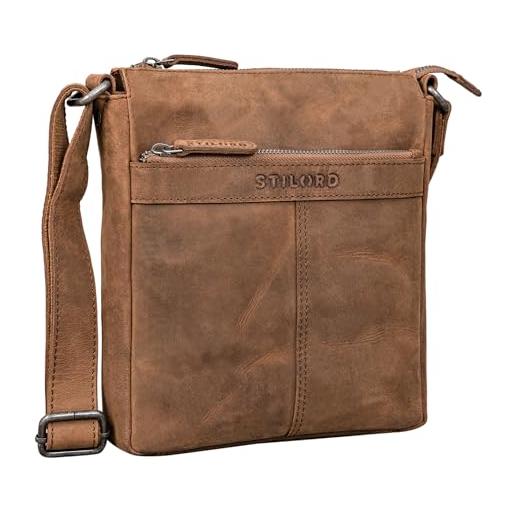 Borsa a tracolla da uomo Borsa a tracolla vintage casual da