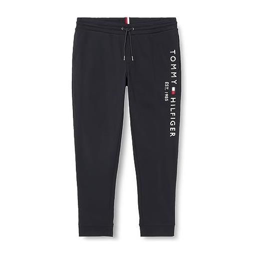 Tommy Hilfiger bt-tommy logo sweatpants-b mw0mw34118 pantaloni della tuta, nero (black), xxl uomo