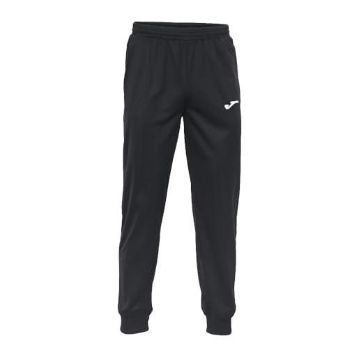 Joma 101113.100. Xs pantaloni lunghi sportivi, estadio ii, ragazzi, nero, xs