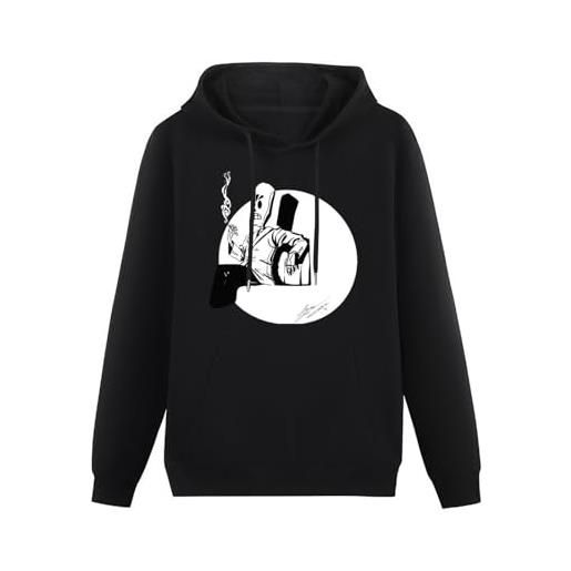 bicca pullover warm hoodies men grim fandango unisex hoody printed hoodie top black xl
