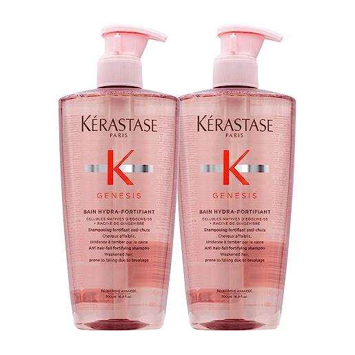 KÉRASTASE kerastase genesis bain hydra-fortifiant 500ml x2