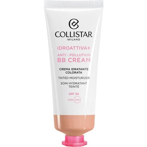 Collistar idroattiva+ anti-pollution bb cream - crema idratante colorata spf 30 2 - medio