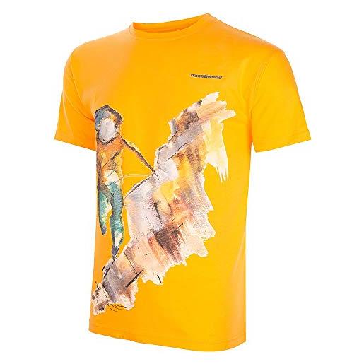 TRANGOWORLD trango camiseta rockclimber, maglietta uomo, arancione, 2xl