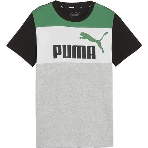 PUMA t-shirt essentials block bambino