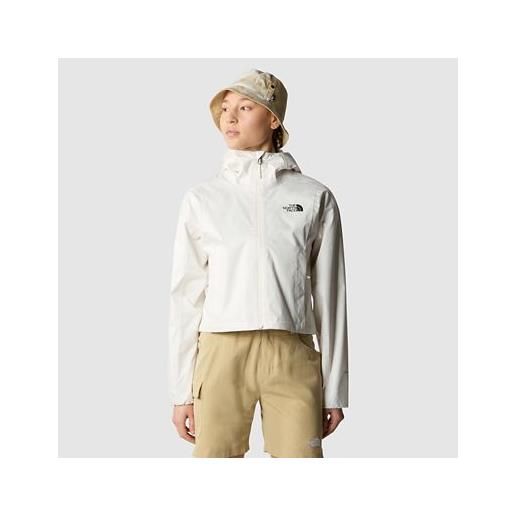 TheNorthFace the north face giacca quest corta in vita da donna white dune taglia l donna